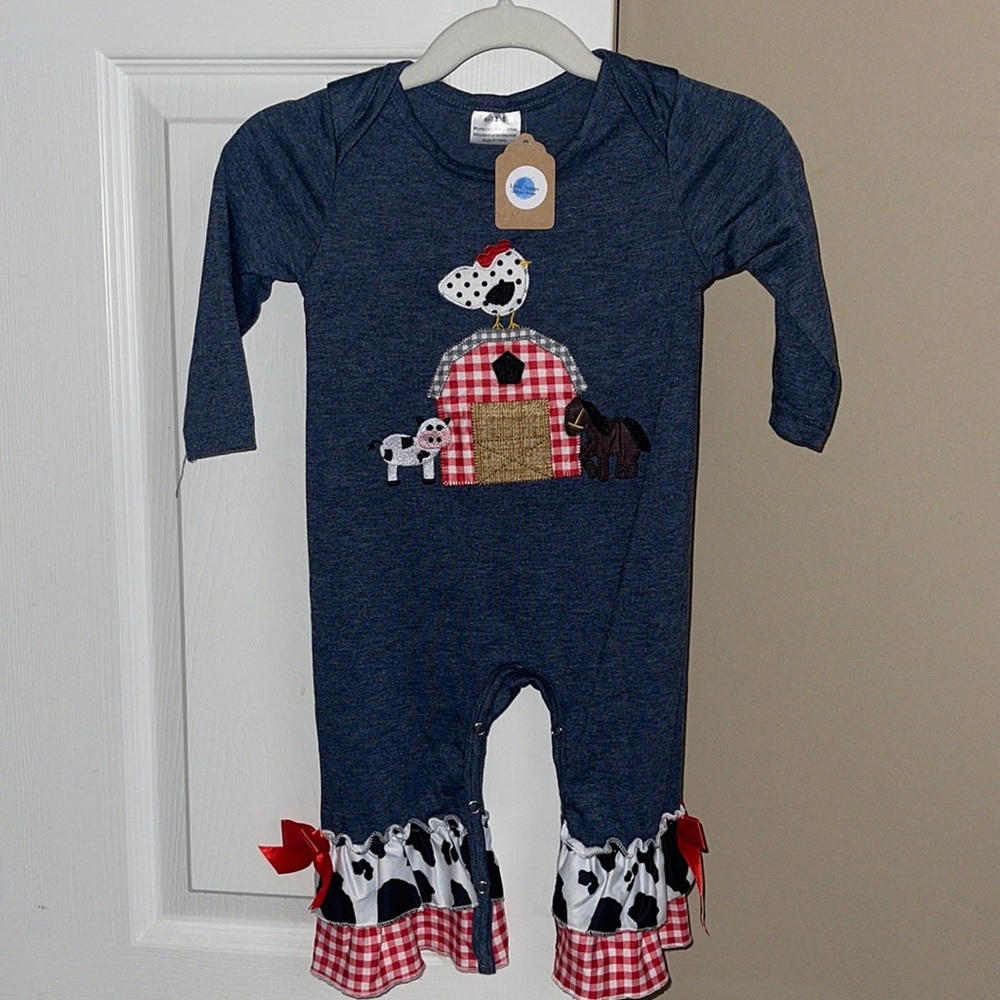 Long Sleeve Outfits- Size 6M